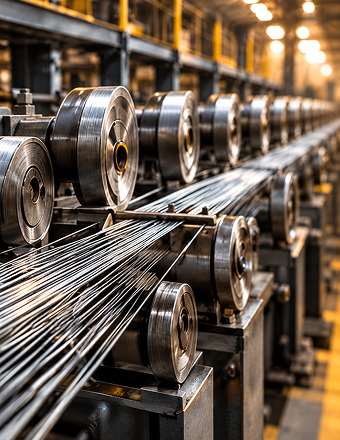 Coils of recovered steel wire